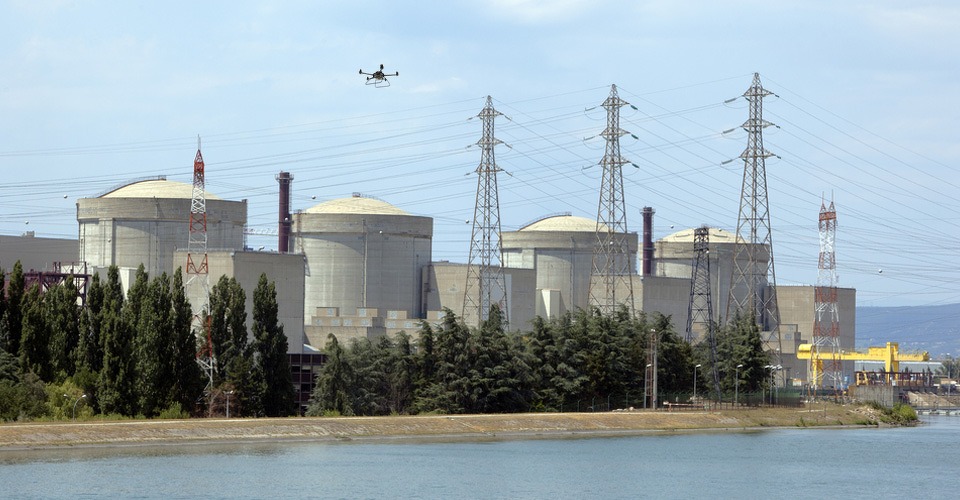 frankrijk kernreactor drones