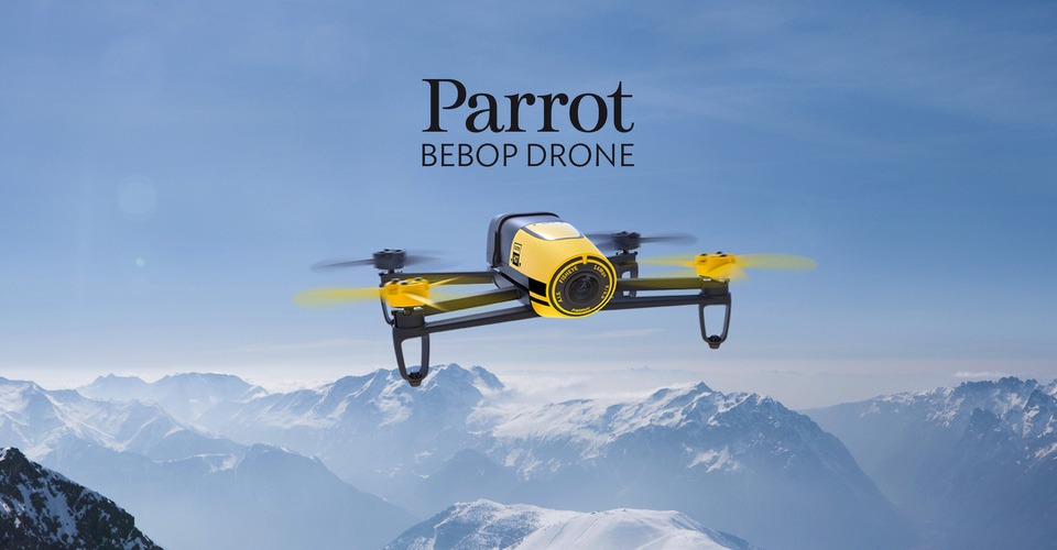 parrot bebop drone quadcopter