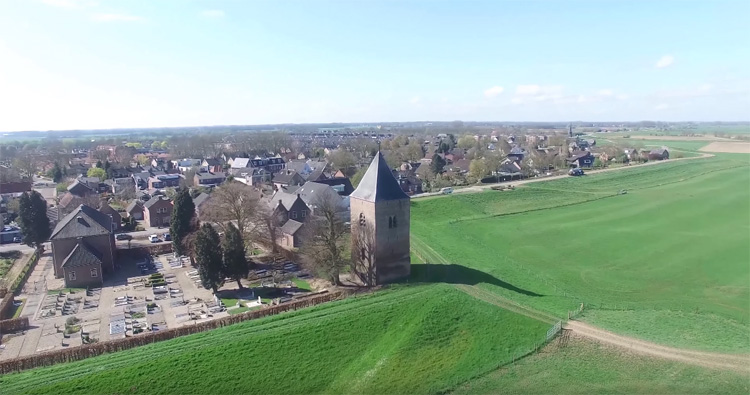 Heteren gefilmd met DJI Phantom 3 Professional