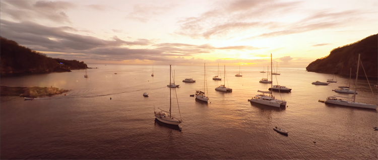 Guadeloupe by drone 