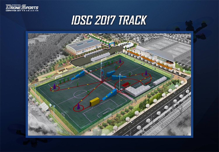 Internationale drone-top reist af naar Zuid-Korea voor IDSC 2017