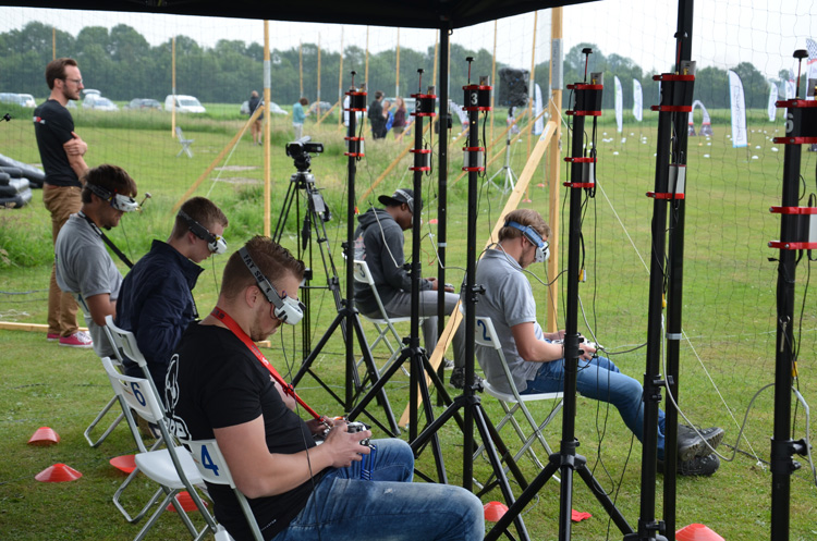 Dennis Mennema (DroneDFPV) wint derde ranking van NK Drone Race 2018